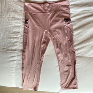 Baby pink Trinity Fabletics leggings
